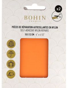 Selbstklebende Nylon-Reparaturflicken Bohin - Aprikose