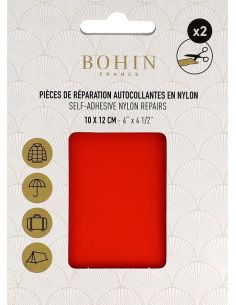 Selbstklebende Nylon-Reparaturflicken Bohin - Orange