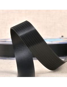 Selbstklebendes Kunststoffband - Schwarz
