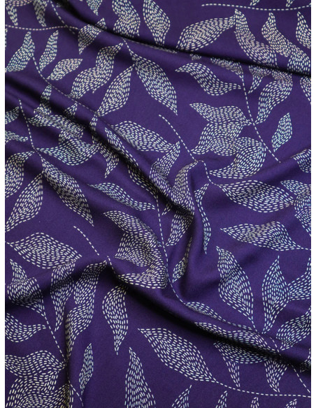 Lulu Viskose-Twill-Stoff - Indigo