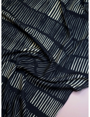 Tissu twill viscose - Sticks