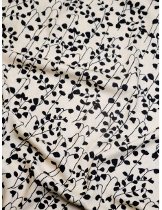 Twill-Viskose-Stoff Goya - Elfenbein 2