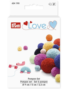 Set mit 3 Pompon-Machern von Prym