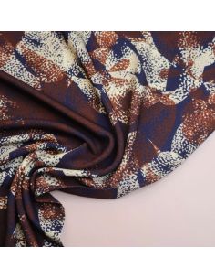 Twill-Viskose-Stoff Bree - Rost