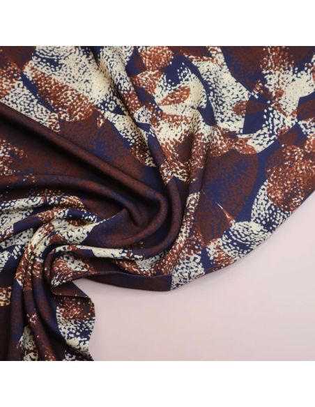 Twill-Viskose-Stoff Bree - Rost