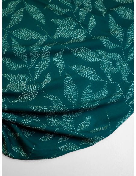 Lulu Viskose-Twill-Stoff - Kieferngrün
