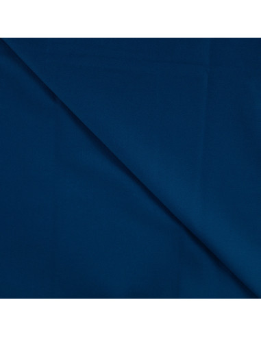 Tissu twill toile de travail - Bleu pétrole