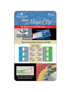 Magische Stoffklammern im 6er-Pack