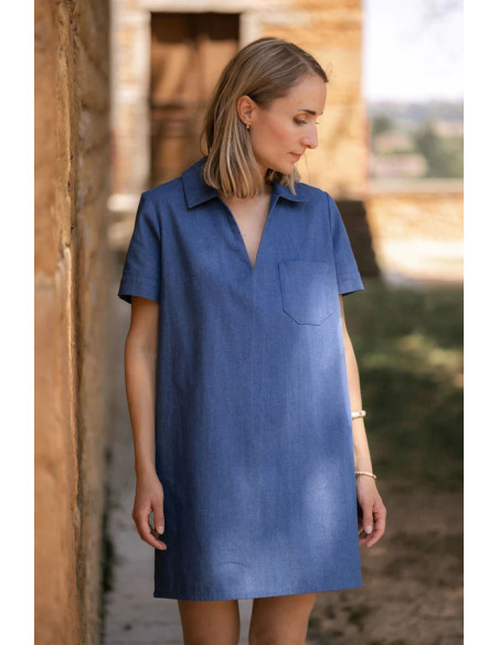 Blusen- und Kleider-Schnittmuster Ambre - Joli Lab