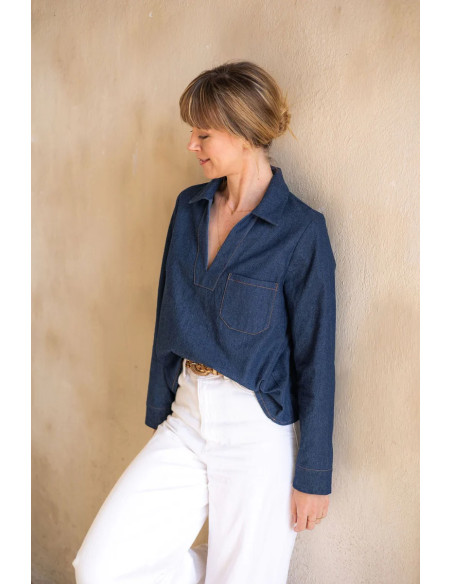 Schnittmuster für Bluse und Kleid Ambre - Joli Lab