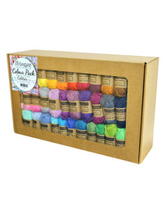 Box mit 109 Mini-Knäueln Scheepjes Cahlista Colour Pack