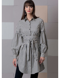 Oberteil- und Gürtelmuster - Vogue 9299