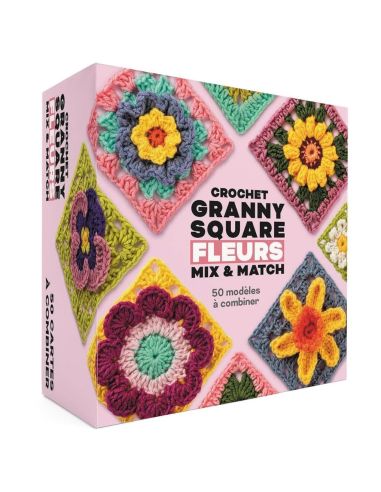 Granny Square Häkelset - Blumen Mix & Match