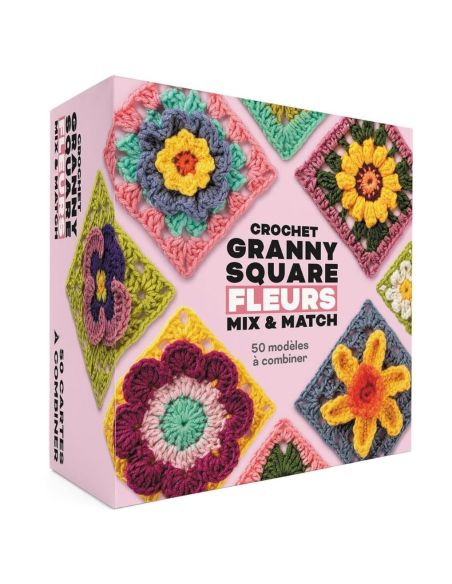 Granny Square Häkelset - Blumen Mix & Match