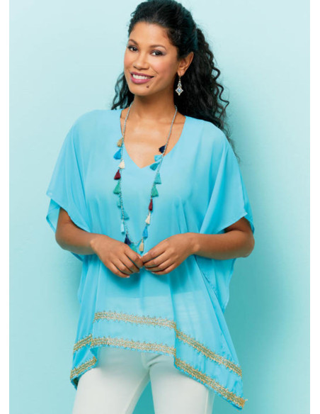Oberteil, Tunika und Kaftan Schnittmuster - Butterick 6559