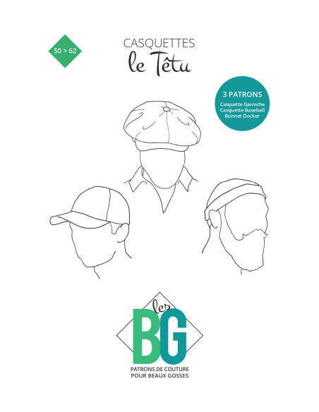 Herrenmützen-Design Le Têtu - Les BG