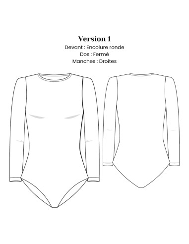 Body-Schnittmuster - Sora - Lise Tailor