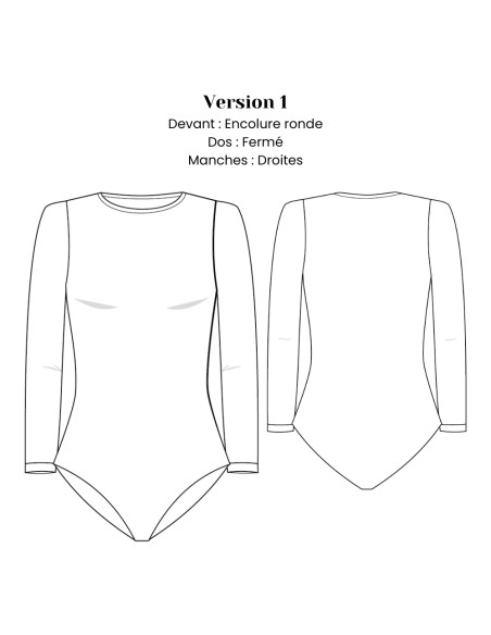 Body-Schnittmuster - Sora - Lise Tailor