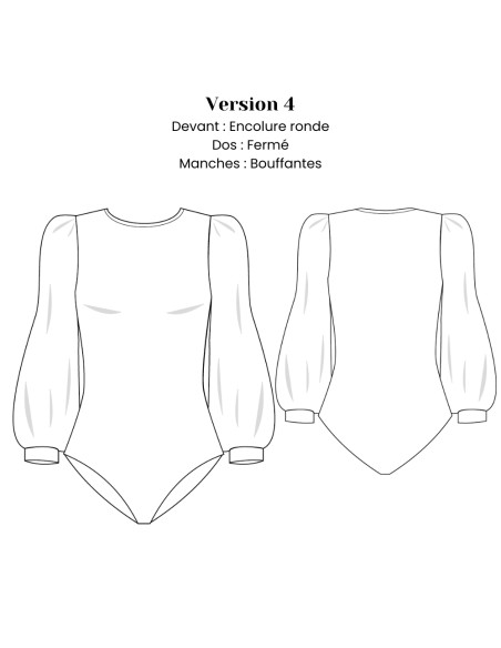 Body-Schnittmuster - Sora - Lise Tailor