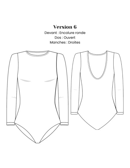 Body-Schnittmuster - Sora - Lise Tailor