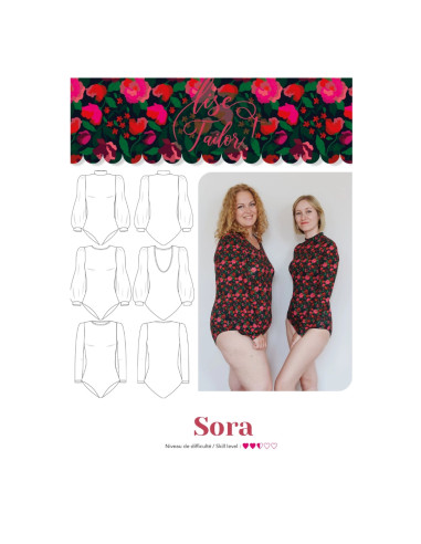 Body-Schnittmuster - Sora - Lise Tailor
