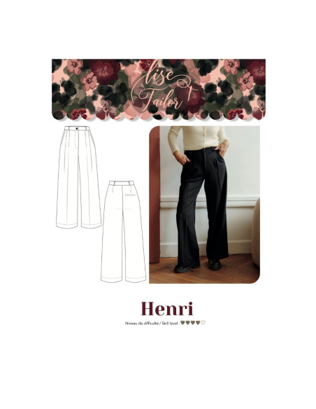 Hosenmuster - Henri - Lise Tailor