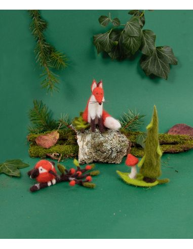 Filzset - Verwunschener Wald
