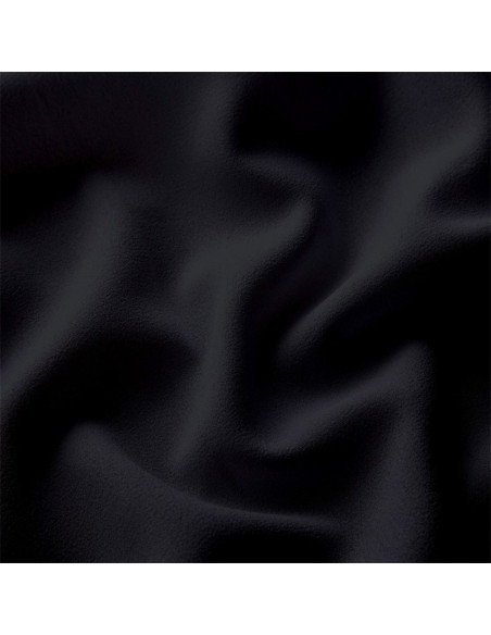Georgette-Crêpe-Stoff - Schwarz