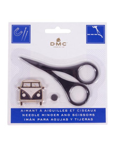 DMC Reise-Nadelmagnet und Scherenset - Schwarz