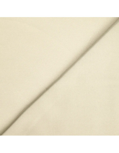 Schwerer Viskose-Twill-Stoff - Ecru
