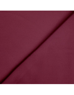 Schwerer Viskose-Twill-Stoff - Bordeaux