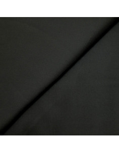 Schwerer Viskose-Twill-Stoff - Schwarz