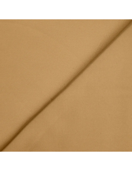 Schwerer Viskose-Twill-Stoff - Beige