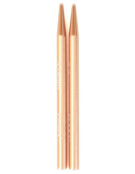 Mini austauschbare Nadelspitzen in Roségold DMC