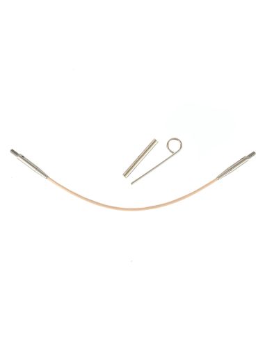 Drehbares Kabel für austauschbare Stricknadeln, roségold DMC