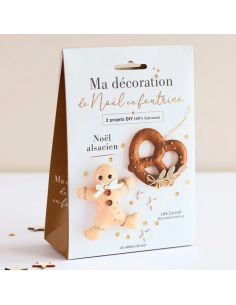 Meine Weihnachtsdekoration aus Filz: Elsässisches Weihnachtsduo