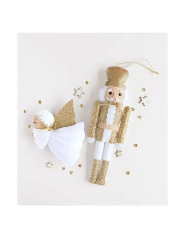 Meine Weihnachtsdekoration aus Filz: Verzaubertes Winter-Duo