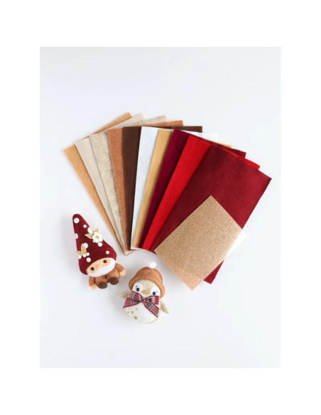 Filzset Weihnachten - Kollektion Cocooning