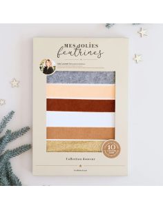 Weihnachts-Filzset - Kollektion Sanftheit