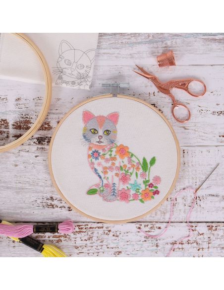 Stickset - Katze