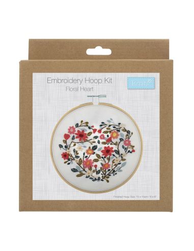 Stickset - Blumenherz