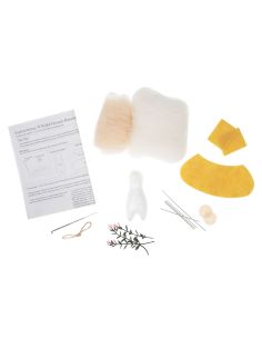 Nadelfilz-Set - Blumenstrauß-Maus 2