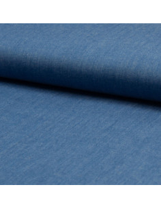 Chambray-Stoff - Blau