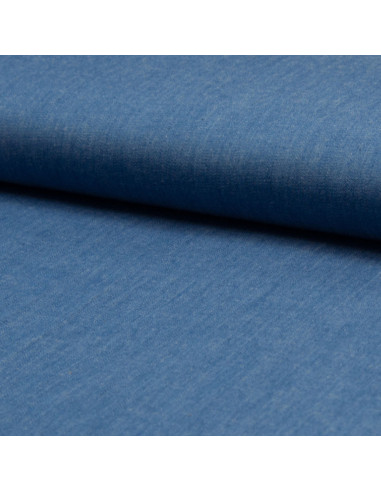 Chambray-Stoff - Blau