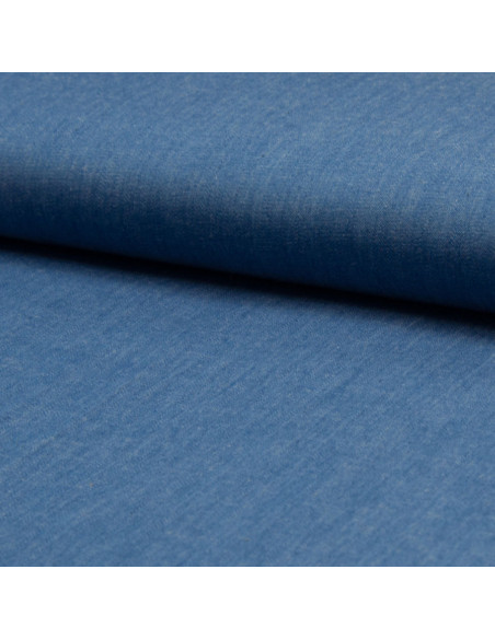 Chambray-Stoff - Blau
