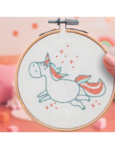 Stickset French'kits - Einhorn