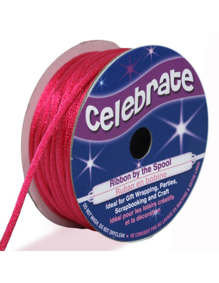 Rattenschwanzschnur Celebrate fuchsia - 2 mm x 10 Meter