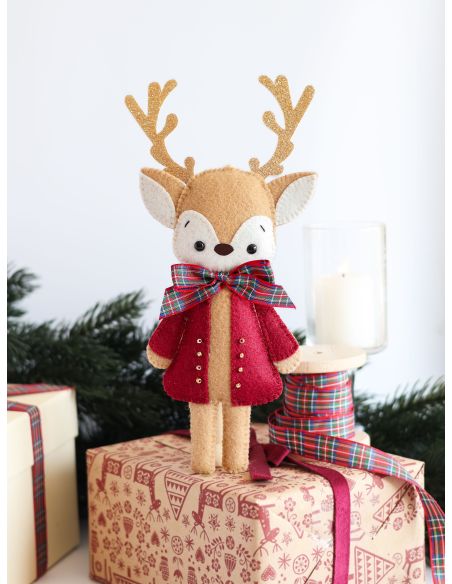 Meine Weihnachtsdekoration aus Filz - 4 Weihnachtshänger