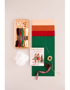 Meine Weihnachtsdekoration aus Filz - Die schelmischen Wichtel 2
