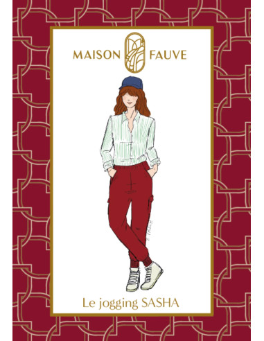 Jogging-Schnittmuster Sasha - Maison Fauve